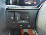 便利なステアリングオーディオスイッチが付いて走行中に便利です