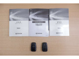 取扱説明書、メンテナンスノート完備。スマートキーは2個となります♪
