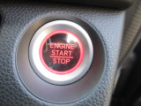 プッシュスタートでエンジン始動が簡単です!