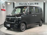 全国納車可 第三者機関証明書付 H SENSING 新車保証 試乗車 ワンオーナー ナビLXU-242NBi TV Rカメラ CD録音 BTオ-ディオ DVD装備のN-BOXカスタム ターボ入庫