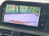 【バックカメラ】駐車時に後方がリアルタイム映像で確認できます。大型商業施設や立体駐車場での駐車時や、夜間のバック時に大活躍!運転スキルに関わらず、今や必須となった装備のひとつです!
