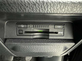 ETC車載器付きです。高速道路の料金所もスムーズに通過できます。
