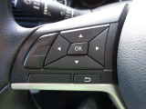 ステアリングスイッチ付☆手元で操作が出来るので便利。安全運転にも繋がります!