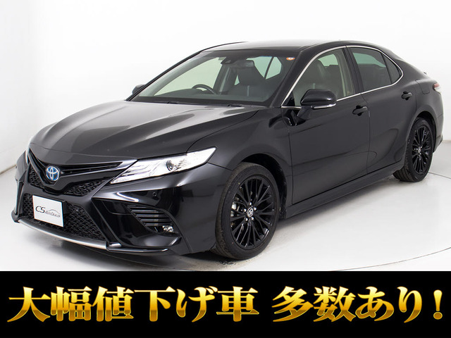 カムリ 2.5 WS ブラック エディション 禁煙車 BSM 記録簿9枚