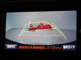 バックガイドモニターを装備しています、車庫入れもラクラクです。