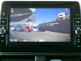 ドライブレコーダーの前後画像をナビゲーションのモニターで確認することができます。