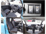 運転席 助手席にはシートヒータ搭載! 寒い季節にありがたい装備です(^^♪