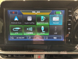アンドロイドオート・アップルカープレイ対応ディスプレイオーディオが付いています。
