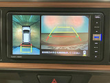 全方位カメラ装着!駐車時はナビに後方の映像だけでなくまるで上から見たかのような映像がナビに映し出されます!!