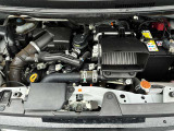 660ccDOHCインタークーラーターボ+4WD 出力64ps(47kW)/6400rpm トルク10.2kg・m(100N・m)/3600rpm(カタログ値)