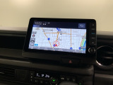 アップルカープレイ・アンドロイドオート対応ギャザズナビ搭載です。知らない道も安心ですね!