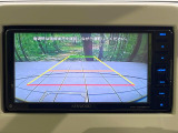 【バックカメラ】駐車時に後方がリアルタイム映像で確認できます。大型商業施設や立体駐車場での駐車時や、夜間のバック時に大活躍!運転スキルに関わらず、今や必須となった装備のひとつです!