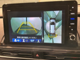 全方位モニターがついています! 車の周囲を360&deg;安全確認できるので、普段の駐車はもちろんの事、縦列駐車や幅寄せの際にも活躍してくれますよ。