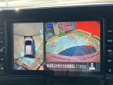 アラウンドビューモニター装備。前後左右4つのカメラから解析した、まるで上から車を見たような画像が映し出され、車の死角や駐車場の線も確認ができるようになります。日産の先進装備の1つです。