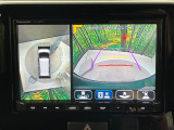 【全方位モニター用カメラ】専用のカメラにより、上から見下ろしたような視点で360度クルマの周囲を確認することができます☆死角部分も確認しやすく、狭い場所での切り返しや駐車もスムーズに行えます。