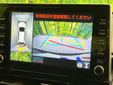 【パノラミックビューモニター】専用のカメラにより、上から見下ろしたような視点で360度クルマの周囲を確認することができます☆死角部分も確認しやすく、狭い場所での切り返しや駐車もスムーズに行えます。