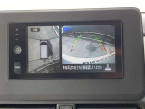 アラウンドビューモニターです☆車の前後左右にカメラがついており駐車時には上から車を見たような画面が見れますので、4方向の状況を確認することができる便利な機能です☆