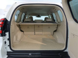 広々としたラゲージスペースを備えています。大きなものや長さのある荷物もしっかりと積み込めます。