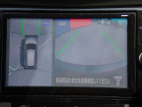 上からの視点で狭い駐車場への駐車などに役立つアラウンドビューモニターです♪