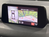 【360&deg;ビューモニター】専用のカメラにより、上から見下ろしたような視点で360度クルマの周囲を確認することができます☆死角部分も確認しやすく、狭い場所での切り返しや駐車もスムーズに行えます。
