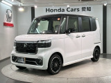 全国納車可 第三者機関証明書付 H SENSING 2ト-ン 新車保証 試乗車 ワンオ-ナ- ナビLXU-242NBi TV Rカメラ装備のN-BOXカスタム ターボコーディネートスタイル入庫!