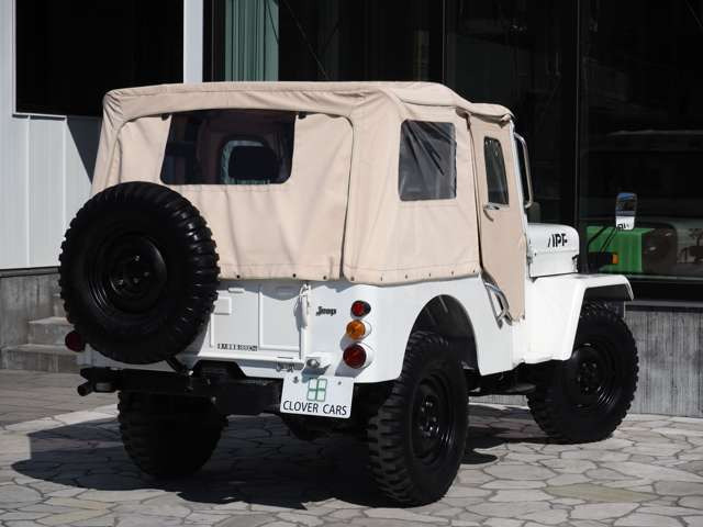 三菱 ジープ キャンバストップ J53寒冷地仕様2BT・修復歴無し・走行