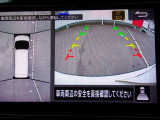 アラウンドビューモニターを装備!<駐車の際にナビ画面に車を真上から捉えた映像が映ります。駐車の時、とても便利な装備です。>