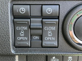 スライドドアは電動となっており、ドアハンドルを引くと自動で開閉します。運転席横のスイッチでも開閉させることができます。