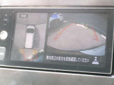 アラウンドビューモニター付、安心安全、全方向、上から見えます。運転が苦手な方安心です。