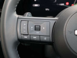 便利なステアリングスイッチ装備です。
