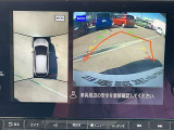 クルマを上から見下ろした状態で表示するアラウンドビューモニター付き。さらにMOD(移動物 検知)機能により、周囲の移動物を検知しディスプレイ表示とブザーで注意を促します。