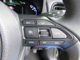 安全運転サポート機能もステアリングスイッチで前方から目を放すことなく操作可能