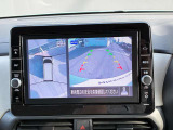 アラウンドビューモニターも付いているので、車庫入れもスムーズにできます。