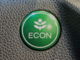 ★ECONスイッチ★ エコドライブを加速しよう!スイッチをONにすると、運転の仕方によるロスを抑え込み燃費をよくするようクルマが頑張ります(*^ー^*)燃費向上にチャレンジ♪