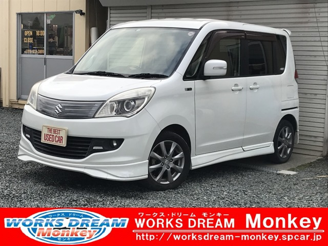 ソリオ 1.2 ブラック＆ホワイト 4WD 関東仕入れ/両側電動スライド/ナビ/DVD・TV