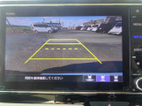バックが苦手な方も安心のリアワイドカメラ付きです。