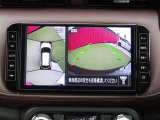 アラウンドビューモニター付きですので、車庫入れも楽々です。
