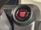 ワンプッシュでエンジンのスタート、ストップが出来て便利です。