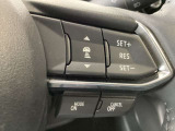 レーダークルーズコントロールを装備。アクセルやブレーキを操作しなくても、自動で先行車との車間距離を保ち追従走行できます。長距離や高速道路を運転する際に、ドライバーへの負担を軽減します。