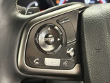 オーディオコントロールスイッチ付き!ハンドルを握ったままチャンネルや音量の調整が可能です。見た目以上に運転していると便利な機能なんですよ。