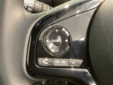 ステアリングにオーディオ操作スイッチが付いています。オーディオ画面に直接タッチしなくても操作が出来ますので、運転に集中できます。