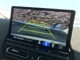リアカメラがついているので、駐車や後進の際にとても便利です♪