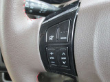 ステアリングにオーディオスイッチがあり便利です。