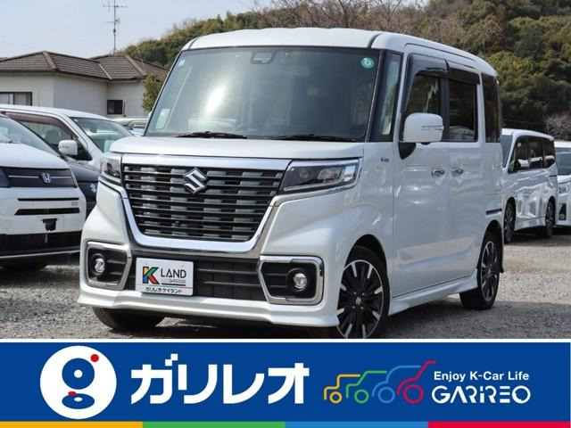 スペーシアカスタム ハイブリッド(HYBRID) XS 衝突被害軽減ブレーキ・純正ナビTV