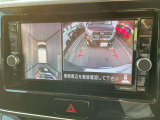 アラウンドビューモニター装備です 上から見たイメージで駐車出来ます