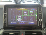 タッチパネルで使いやすい純正メモリーナビ。