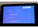 Bluetoothオーディオ再生、地デジ(フルセグ)対応。CD・DVDプレイヤーも装着しています☆