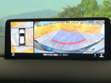 【360&deg;ビューモニター】専用のカメラにより、上から見下ろしたような視点で360度クルマの周囲を確認することができます☆死角部分も確認しやすく、狭い場所での切り返しや駐車もスムーズに行えます。