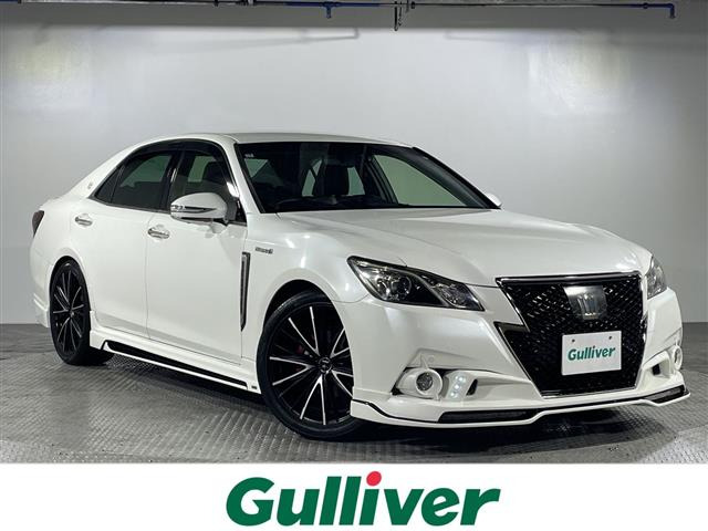 クラウン  ハイブリッド 本革シート 修復歴無し