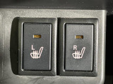 【シートヒーター】シートを温めてくれる暖房機器です!長時間座っていると負担が掛かりやすい背中や腰、または冬場などの寒い日に冷えやすい脚部に快適なぬくもりを伝えます。